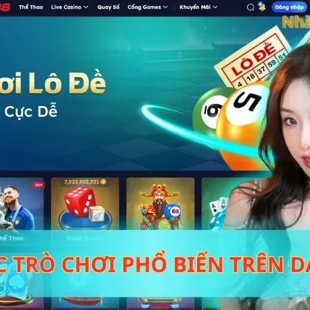 Bật Mí Các Trò Chơi Phổ Biến Trên Da88 Đầy Đẳng Cấp