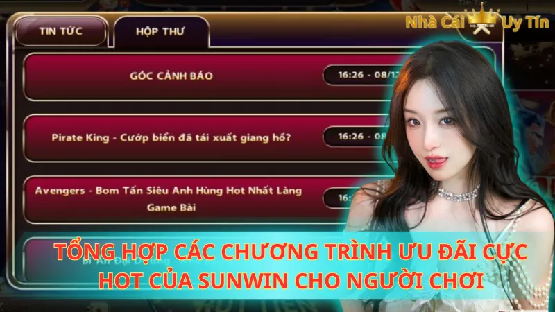 Tổng hợp các chương trình ưu đãi cực hot của Sunwin cho người chơi