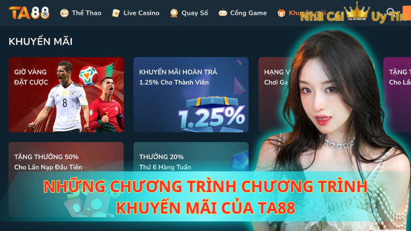 Những chương trình chương trình khuyến mãi của Ta88