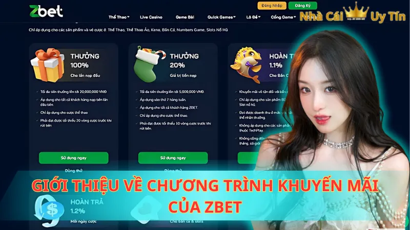 Giới thiệu về chương trình khuyến mãi của Zbet