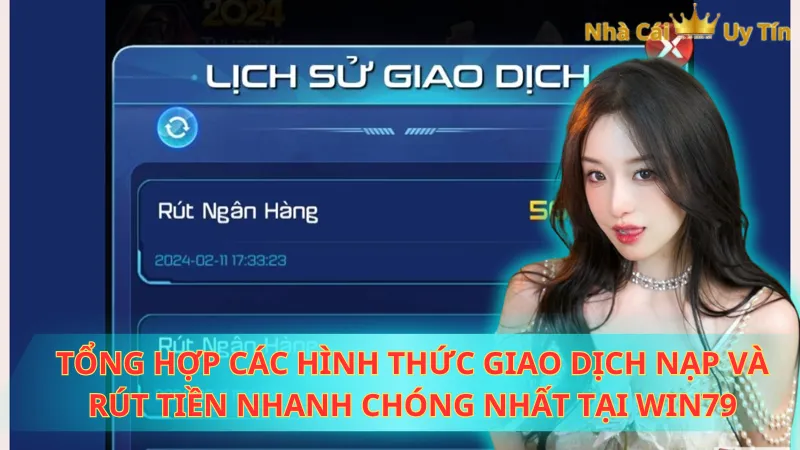 Tổng hợp các hình thức giao dịch nạp và rút tiền nhanh chóng nhất tại WIN79